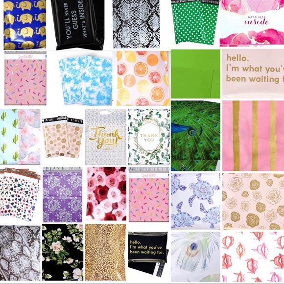 100 6x9 Poly Mailers Variety Assortment Mystery Box Shipping Supply Bundle - Picture 16 of 16